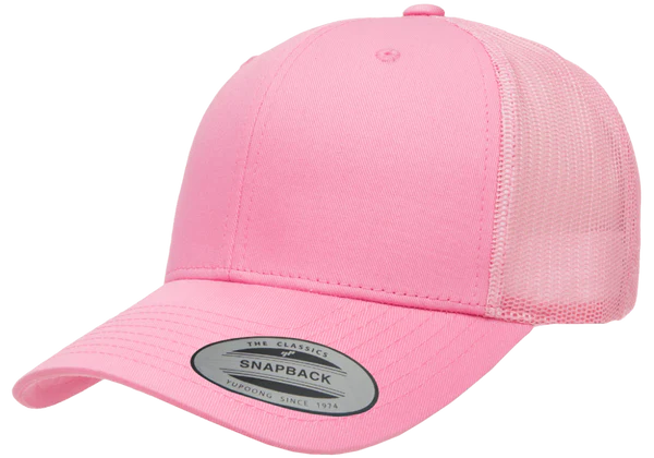 Pink Retro Trucker Hat