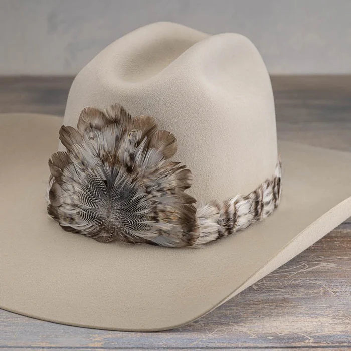 Western Feather Hat Band - Osprey - Willow Lane