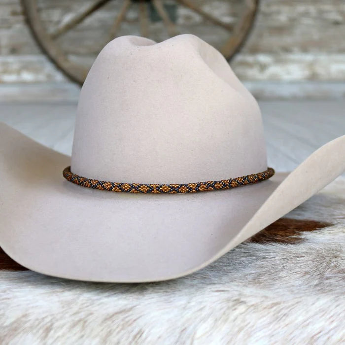 Round Beaded Hat Band - Drifter -Willow Lane