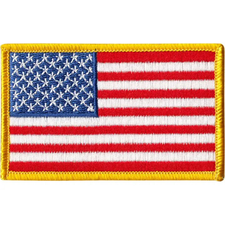 Patch - USA Flag - United States of America American Flag 3"