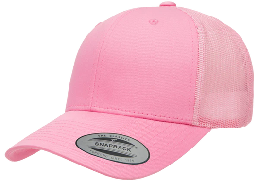 Pink Retro Trucker Hat
