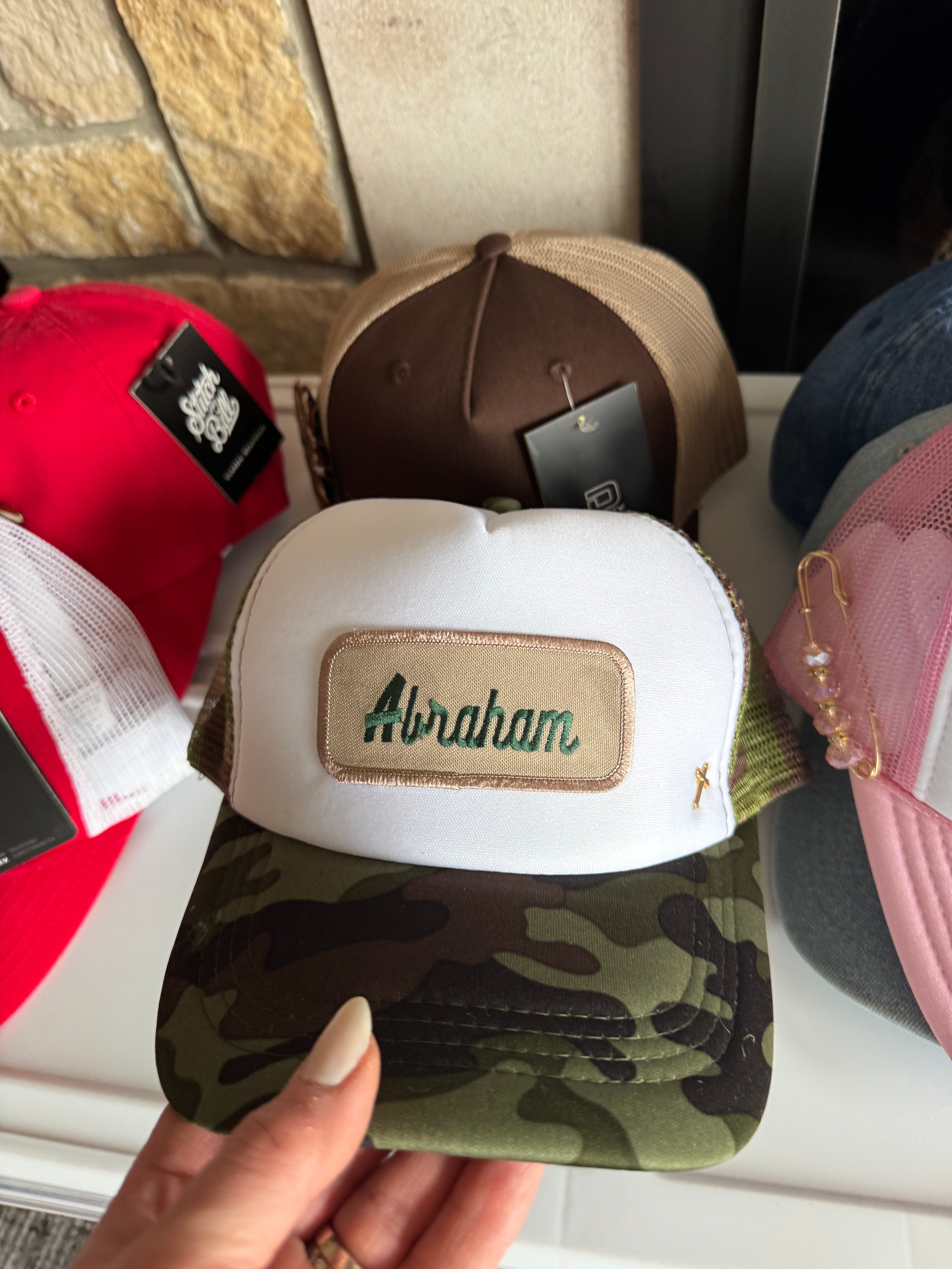 Abraham Baseball hat