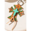 Solana Faith Keychain in Oasis Stone
