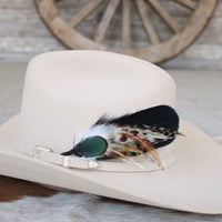 Feather Hat Accent - Kaweah Willow Lane