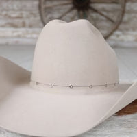 Silver Star Chain Hat Band - Willow Lane