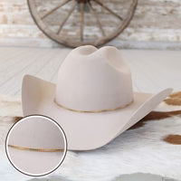 Thin Metallic Hat Band - Willow Lane