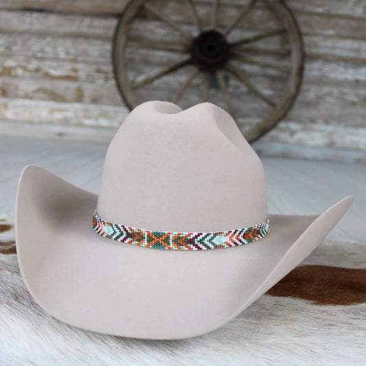 Western Beaded Hat Band - Solara - Willow Lane